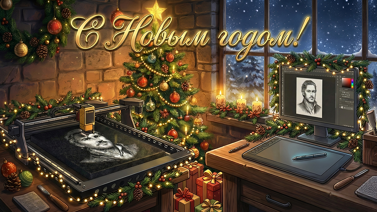 С Новым годом и Рождеством!