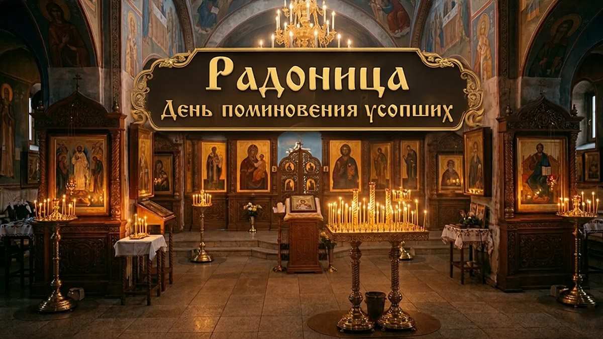 Радоница — светлая память о близких
